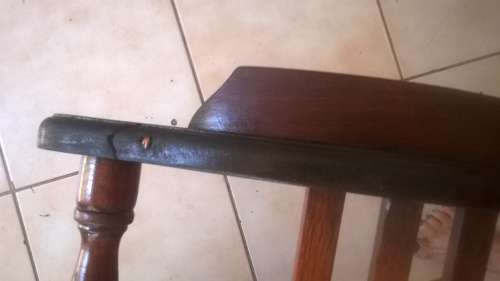 Exquisite, characterful VINTAGE Kiaat Chair